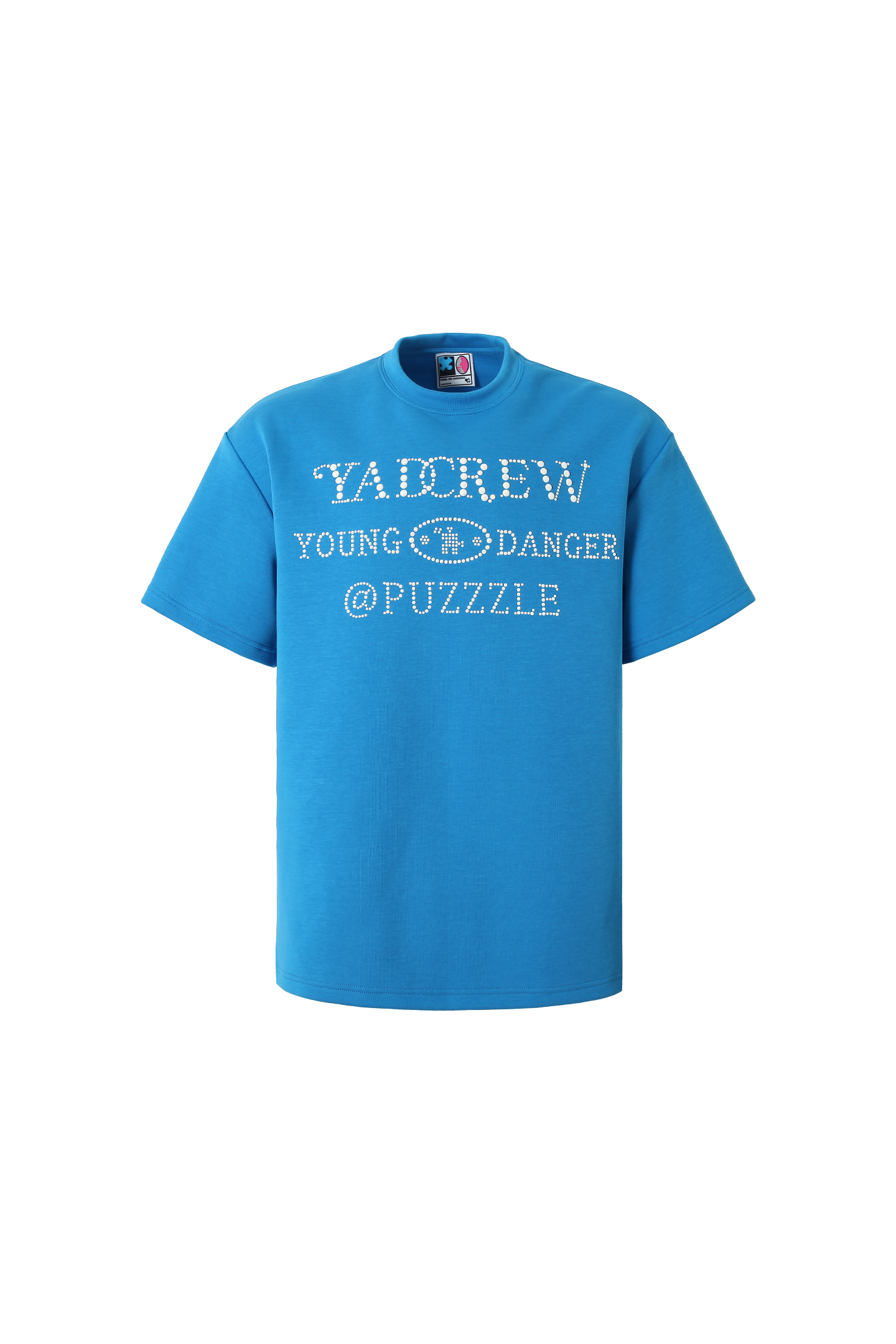YADcrew | Pearl Typography Short-Sleeved T-shirt - PSYLOS 1, YADcrew | Pearl Typography Short-Sleeved T-shirt, T-Shirt, YADcrew•JAPAN, PSYLOS 1